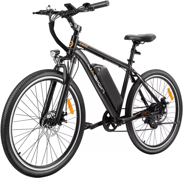 Jasion EB5 Electric Bike for Adults with 360Wh Removable Battery