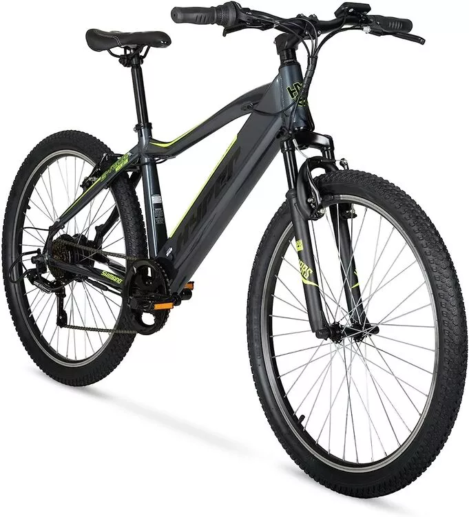 Hyper E-Ride Electric Mountain Bike for Adults 26 Inch. 250w