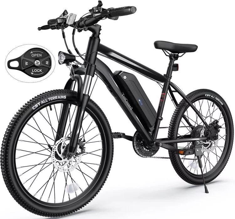 TotGuard Electric Bike, Electric Bike for Adults, 26" Ebike 350W Adult Electric Bicycles