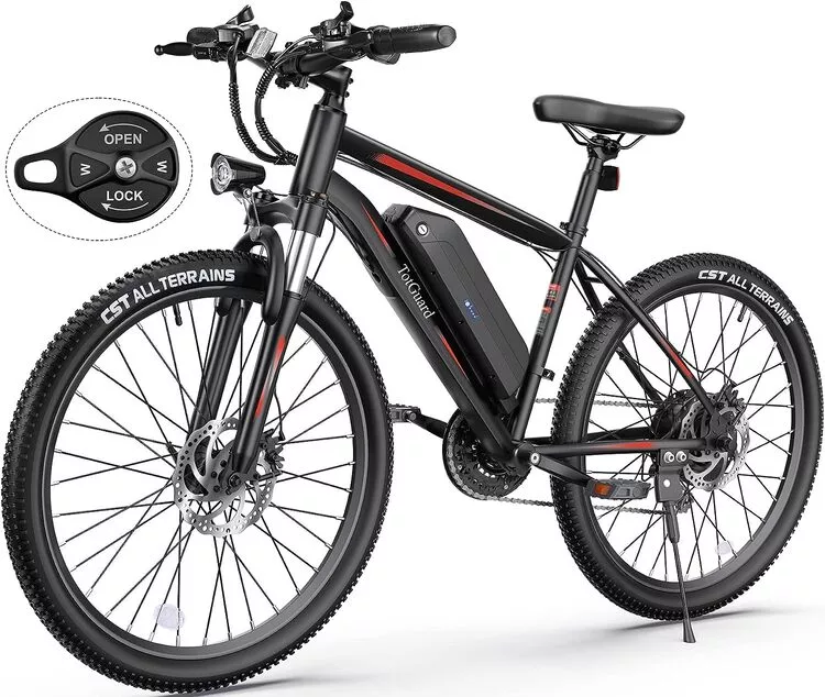 Wooken Electric Bike, Electric Bike for Adults 27.5'' E-Bikes