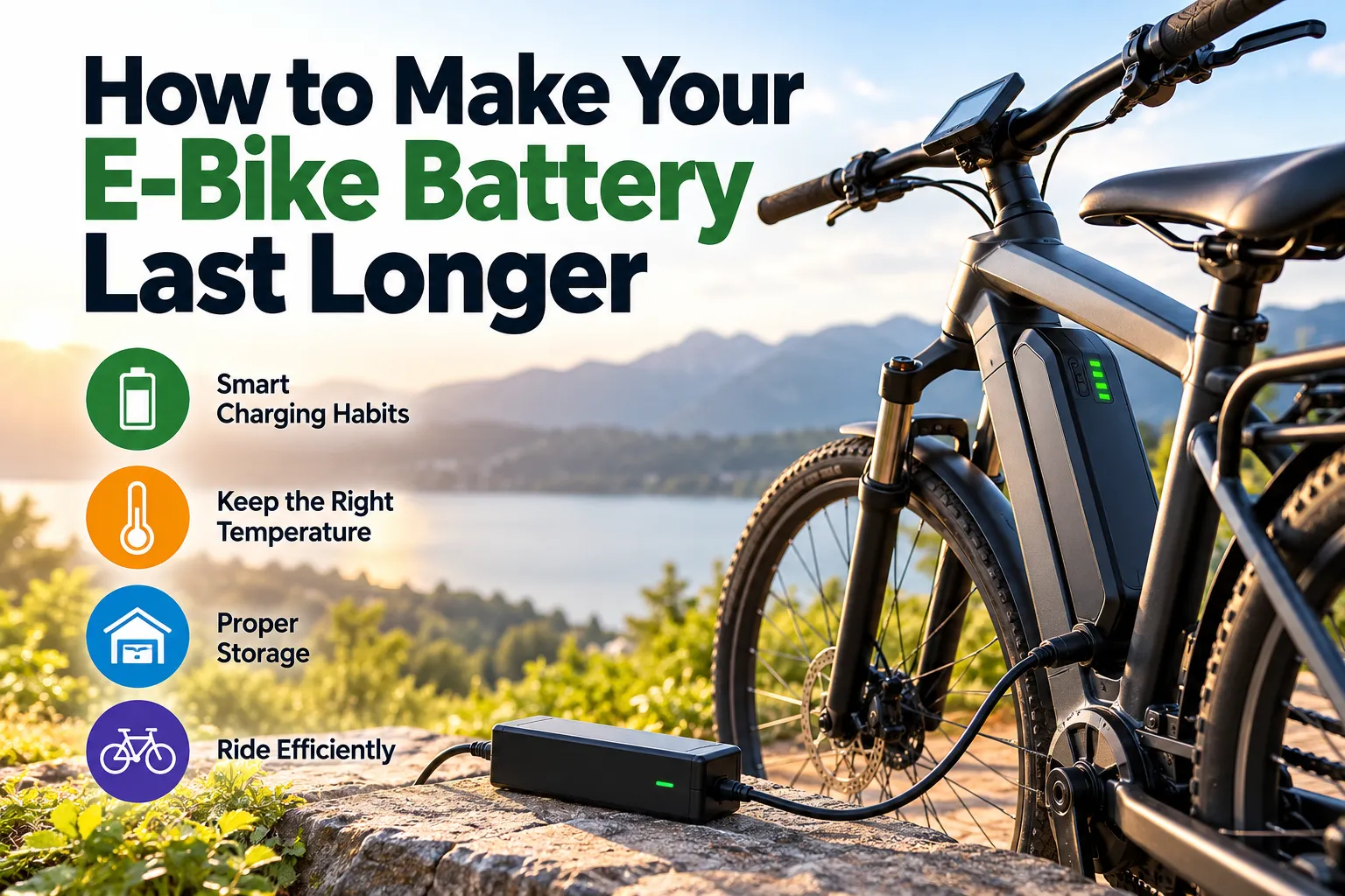How to Make Your E-Bike Battery Last Longer
